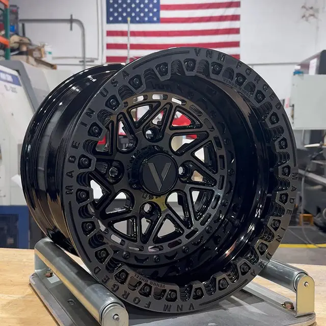V-11 Beadlock Utv Wheels Lightweight Billet Aluminum For Can Am Rzr Yxz 1