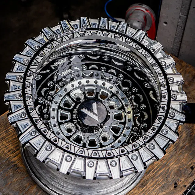 Ar-4 Billet Beadlock Ring Upgrade For Forged Wheels - Custom Made 1