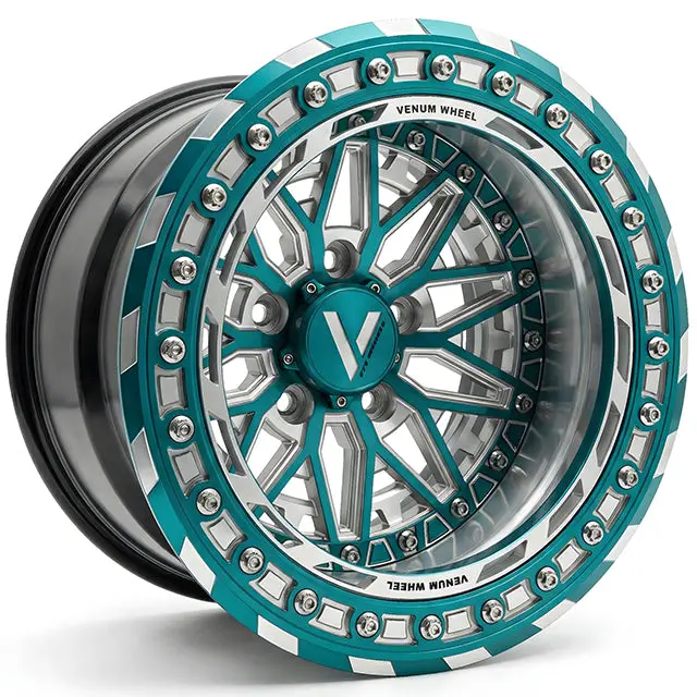 V-8 Beadlock Vnm Forged Aluminum Wheels Polaris Rzr Pro R S Xpedition 1