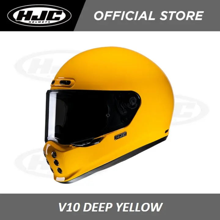 Hjc Helmets V10 Deep Yellow 1