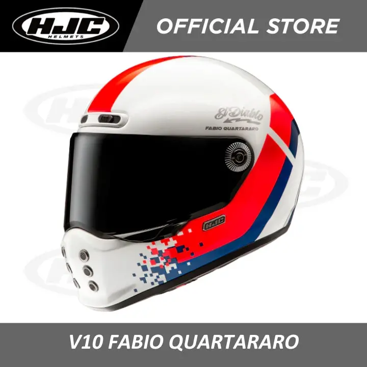 Hjc Helmets V10 Fabio Quartararo Mc21 1