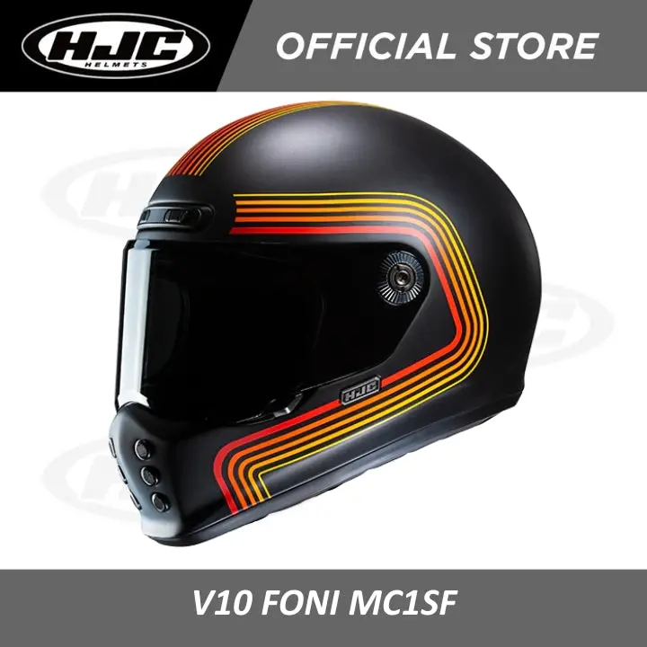 Hjc Helmets V10 Foni Mc1sf 1