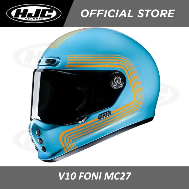 Hjc Helmets V10 Foni Mc27 1