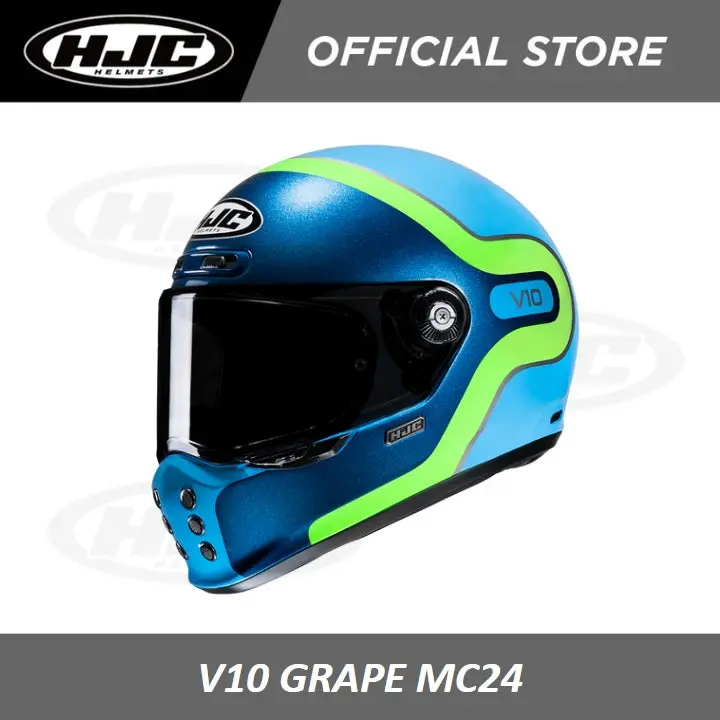 Hjc Helmets V10 Grape Mc24 1