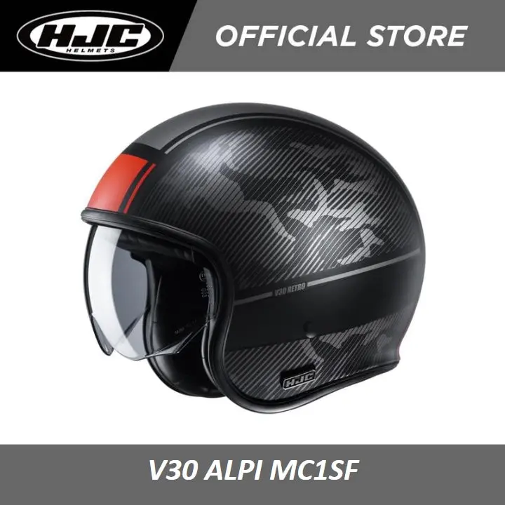 Hjc Helmets V30 Alpi Mc1sf 1