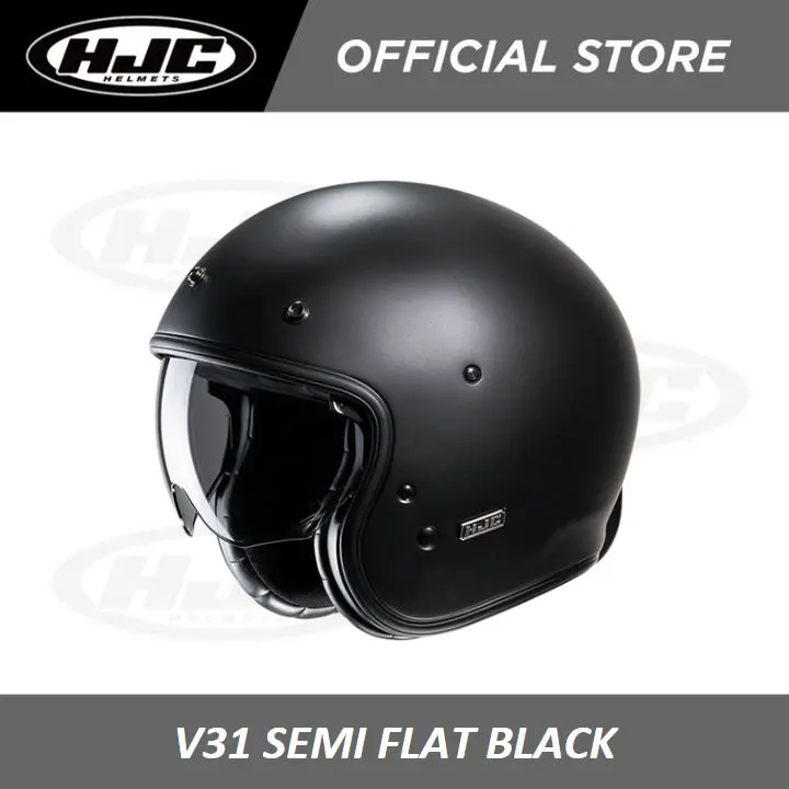 Hjc Helmets V31 Semi Flat Black 1