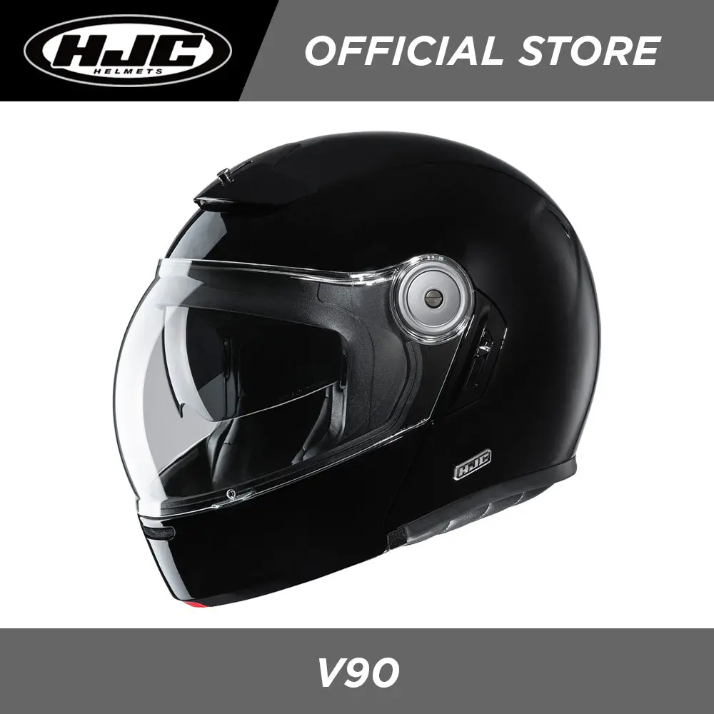 Hjc Helmets V90 Solid Black 1