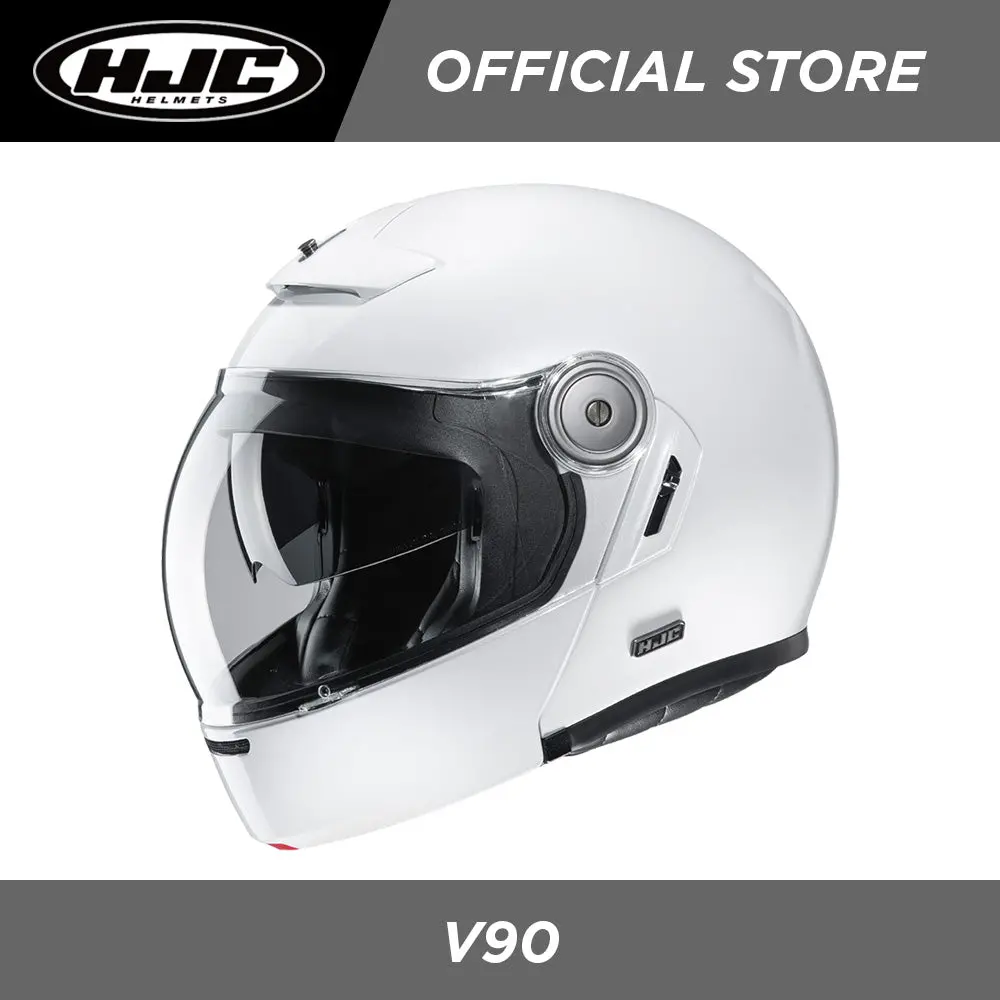 Hjc Helmets V90 Solid White 1