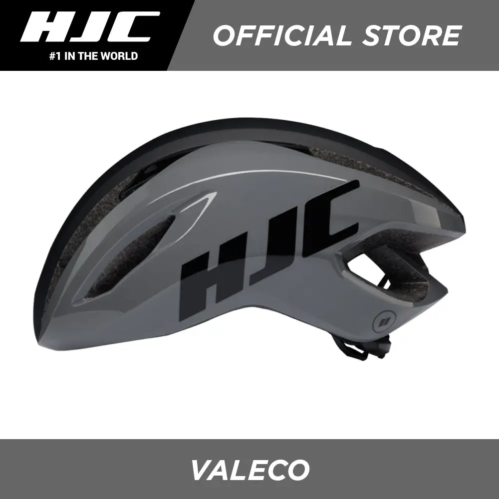 Hjc Sports Road Cycling Helmet Valeco Mt Gl Grey Black 1
