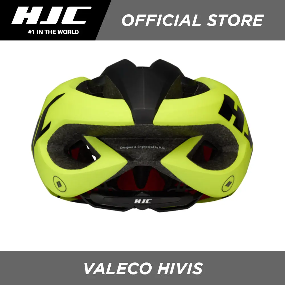 Hjc Sports Road Cycling Helmet Valeco Mt Hivis Yellow Black 3