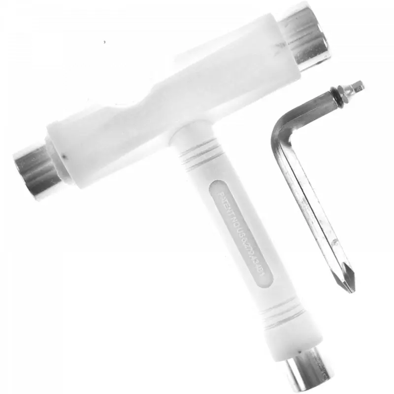 Unit Tool White/Chrome Skateboard Tool 1