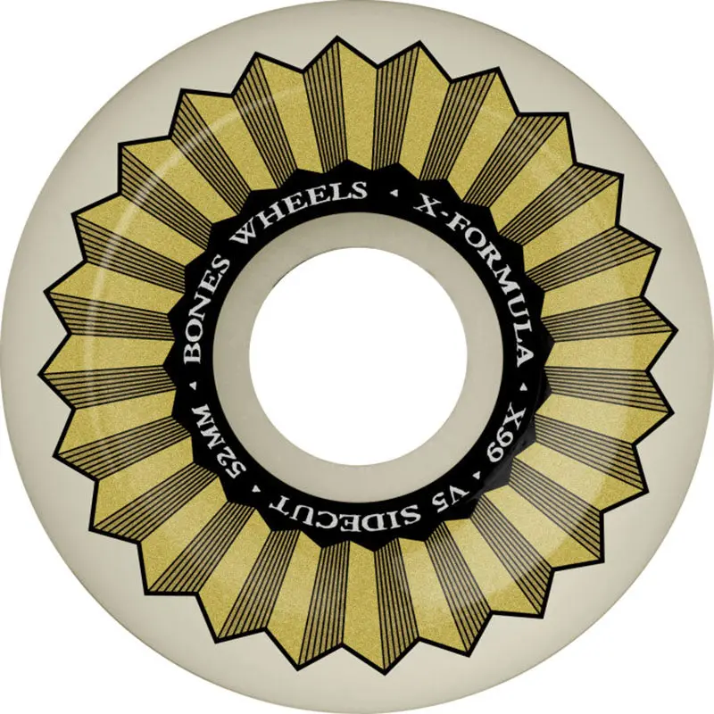 Bones X-Formula Xf Sidecut 52Mm 99A  V5 X-Formula Skateboard Wheels 4Pk 1