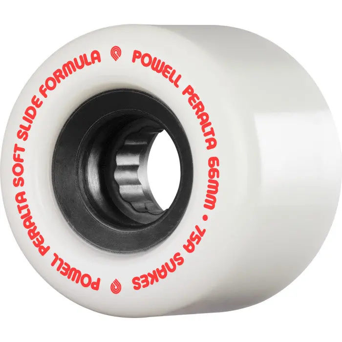 Powell Peralta - 66Mm Snakes 75A (White) 1