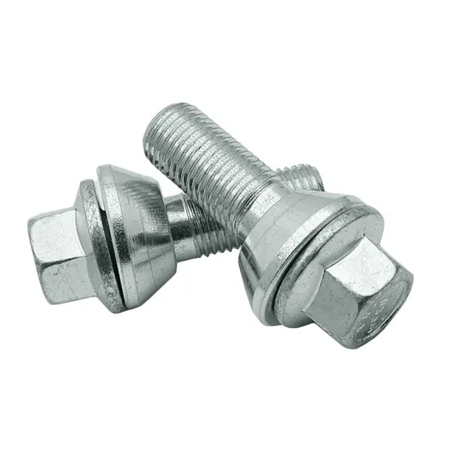 14X1.5 Pcd Variation ( Wobble ) Seated Lug Bolts In Zinc 1