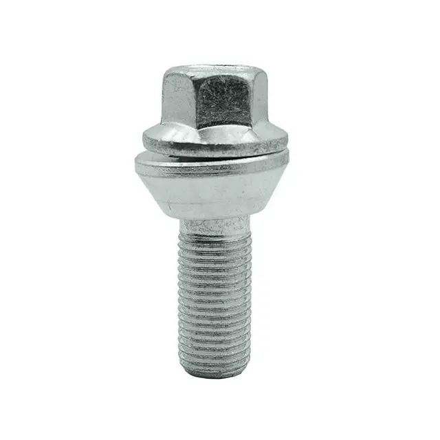 14X1.5 Pcd Variation ( Wobble ) Seated Lug Bolts In Zinc 2