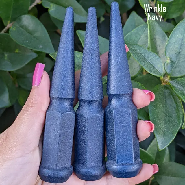 24 Pc 12X1.5 Spike Lug Nuts 4.5" Tall - Powder Coated - Various Colors - Image 84