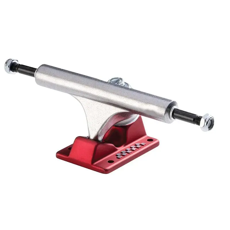 Ace Classic Polished/Red Skateboard Trucks 2Pk 1