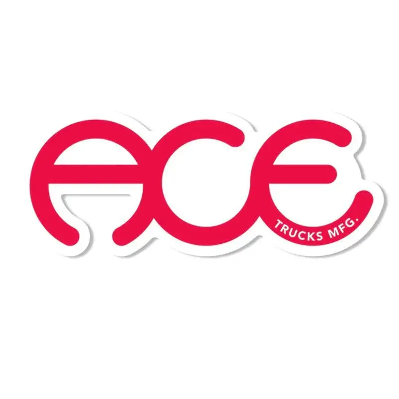 Ace Trucks Rings 3" Red Sticker 1