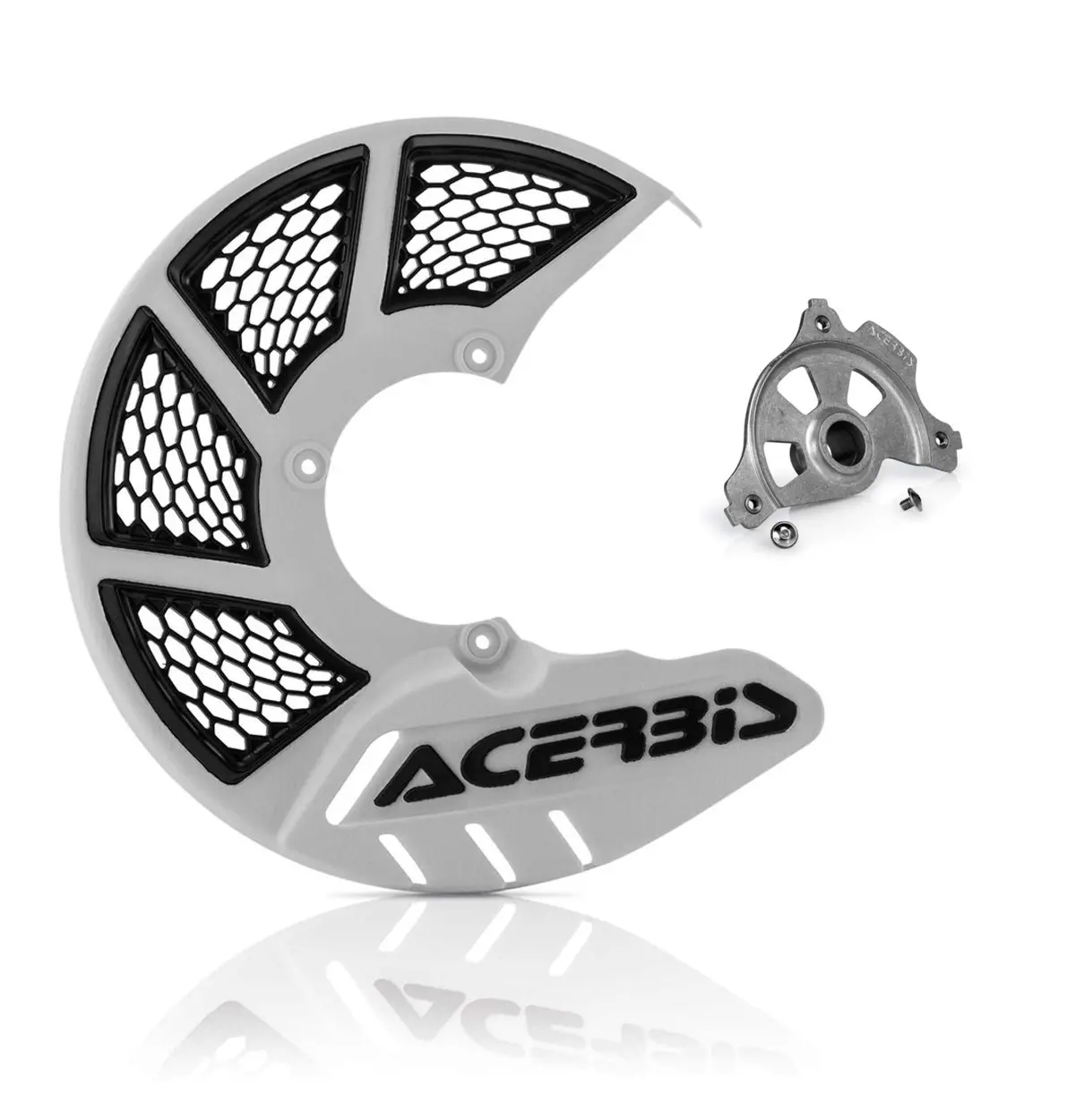 Acerbis - Mini X Brake Vented Front Disc Protector, Mounting Kit Combo 1