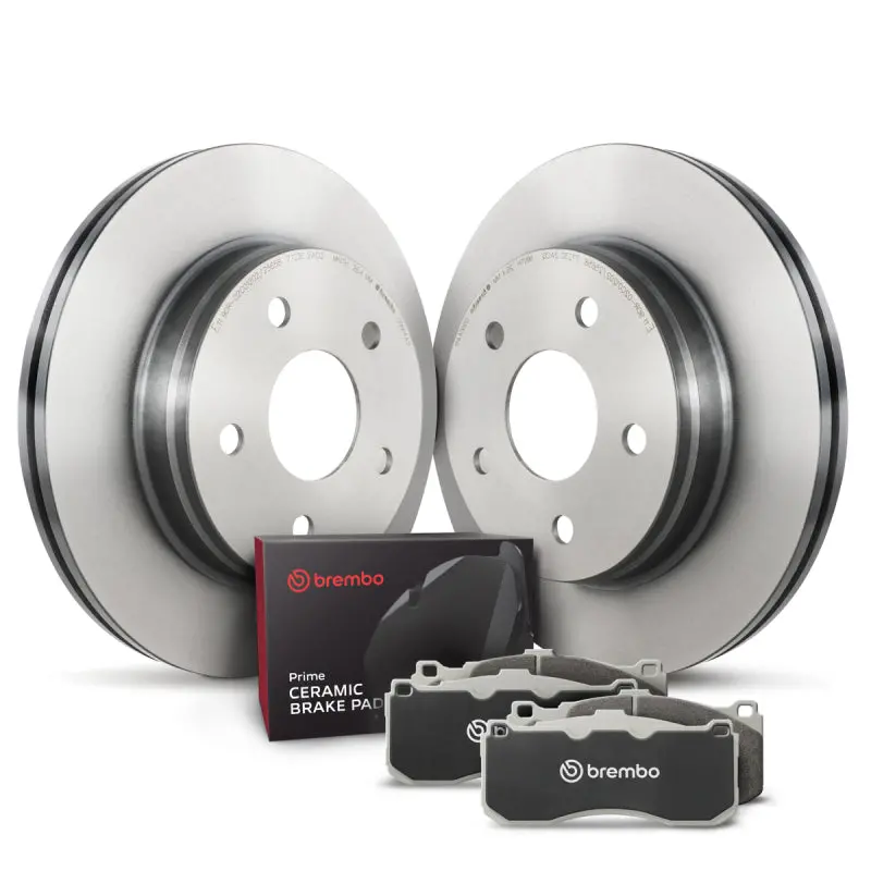 Brembo Oe Front Disc Brake Kit For 2011–2020 Dodge Durango & Jeep Grand Cherokee 1