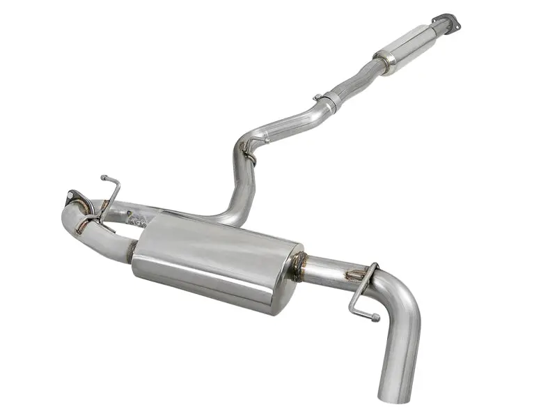 Afe Power Takeda Stainless Steel Cat-Back Exhaust – 2.5In, Subaru Crosstrek (2018–2019, 2.0L H4) 1