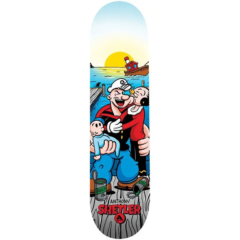 All-I-Need 8.25" Popeye Skateboard Deck 1