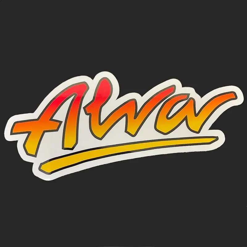 Alva 4.5" X 1-3/4" Og Logo Die-Cut Sticker 1