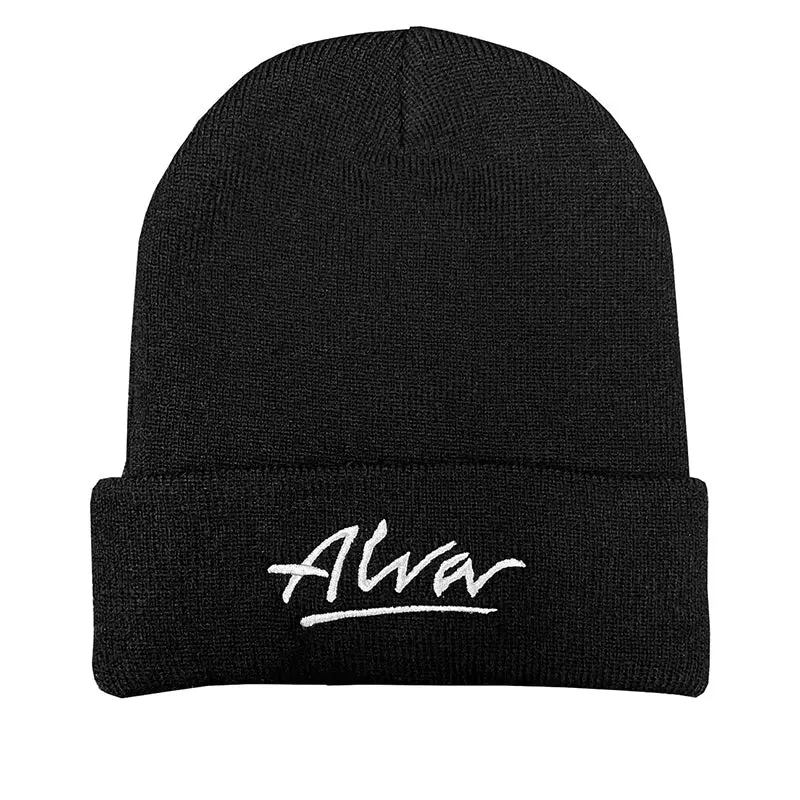 Alva Skateboards Black Og Logo Beanie 1