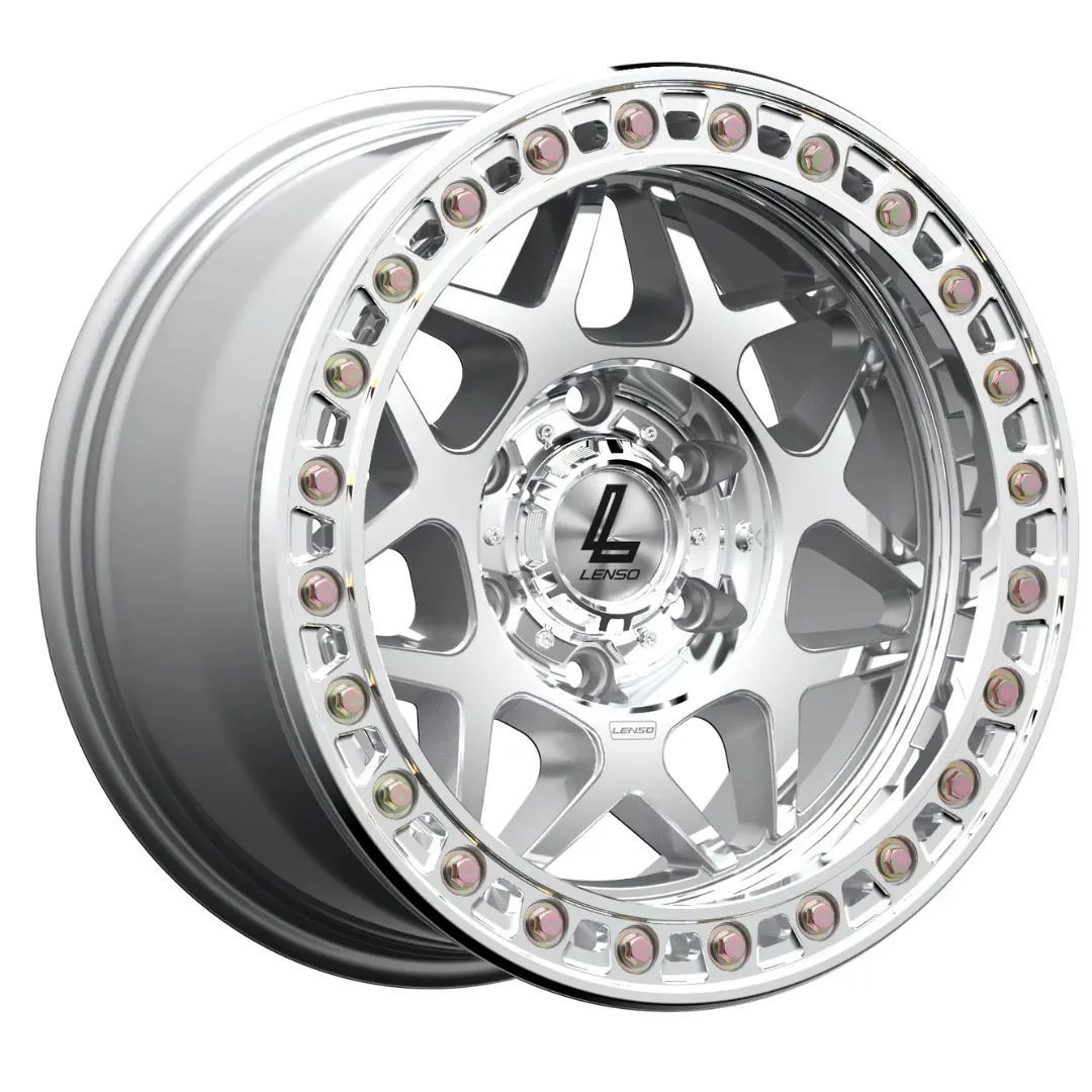 Lenso Amada (Beadlock) Wheel Full Polished 1