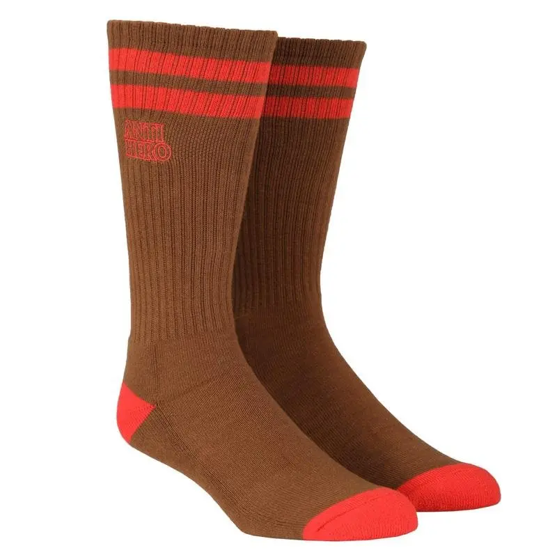 Anti-Hero Skateboard Brown Socks 1Pr 1