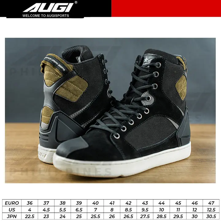 Augi Urban Boots Au-10 Black Khaki 1