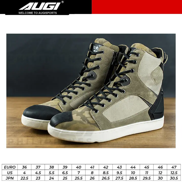 Augi Urban Boots Au-10 Black Grey 1