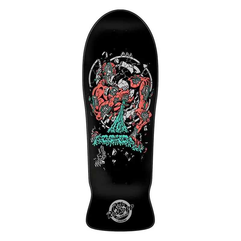 Santa Cruz 10.21" X 30.23" Roskopp Four Reissue Skateboard Decks 1