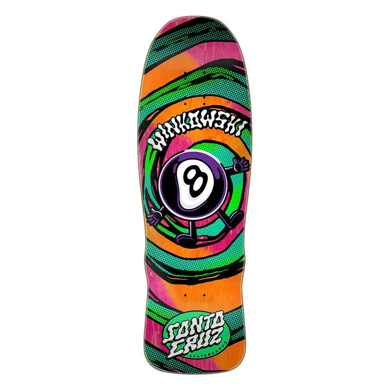 Santa Cruz 9.5" X 30.05" Winkowski Vertigo Medium Pro Skateboard Decks 1
