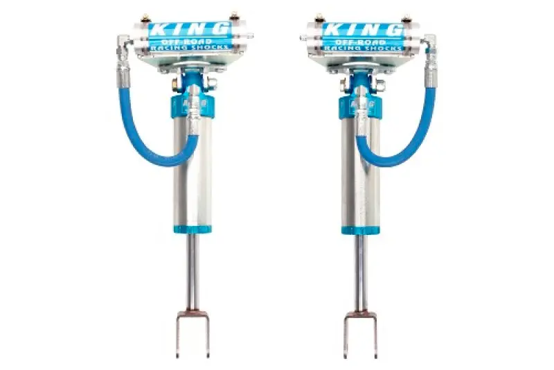King Shocks 2.5" Front Remote Reservoir Shock Pair For 2011+ Chevrolet Silverado 2500/3500 Hd 1