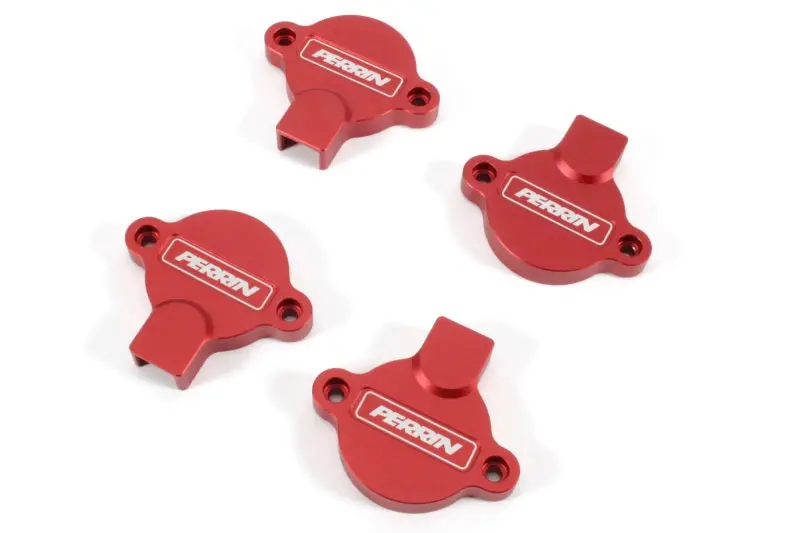 Perrin Cam Solenoid Cover – Red Anodized Aluminum For Subaru Brz / Scion Fr-S / Toyota 86 1