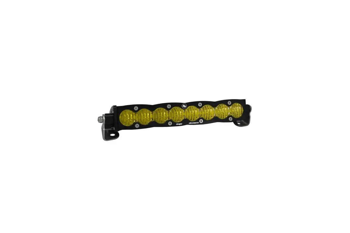 S8, 10" Wide Driving Amber,Led Light Bar 1