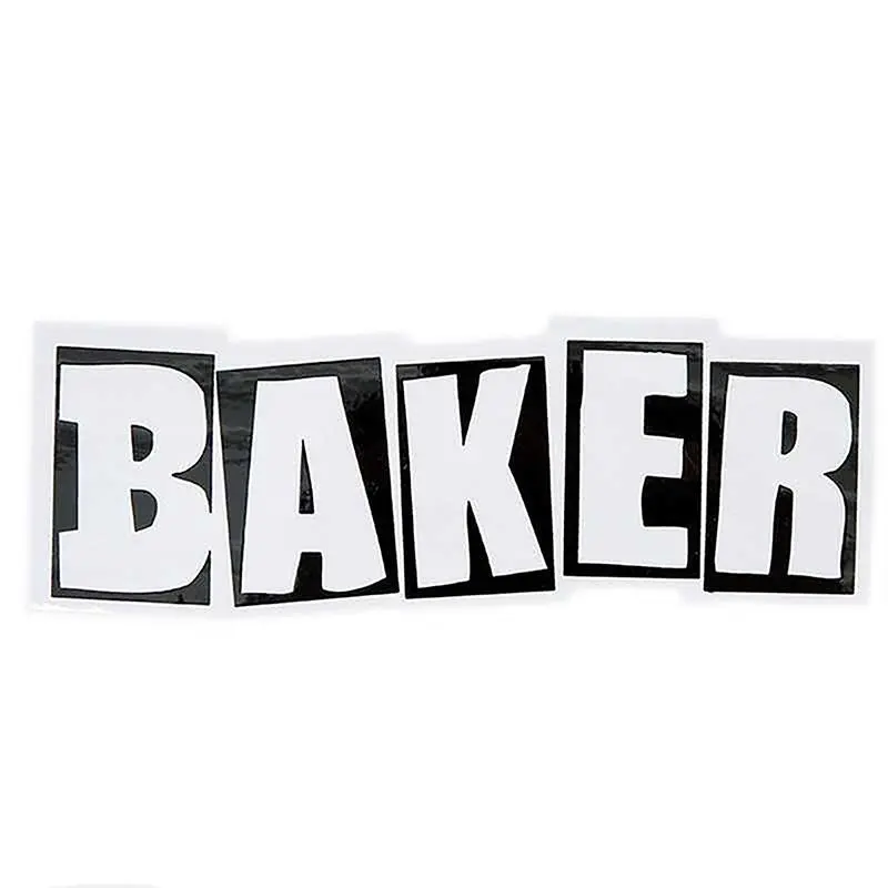 Baker Skateboards Brand Logo 5" Sticker 1