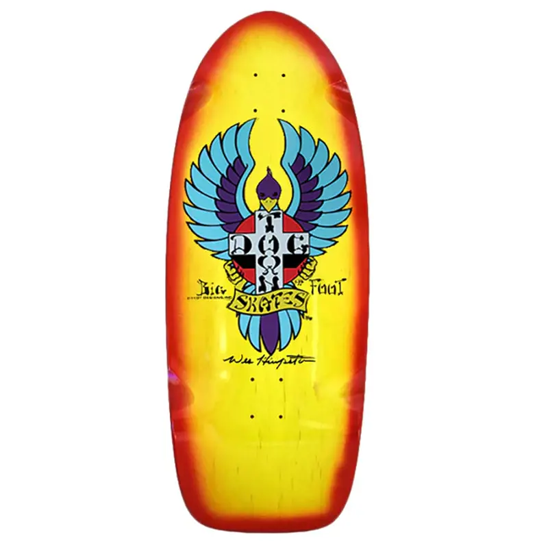 Dogtown 11.878" X 30.546" New Big Foot Og 70S Rider Skateboard Deck 1
