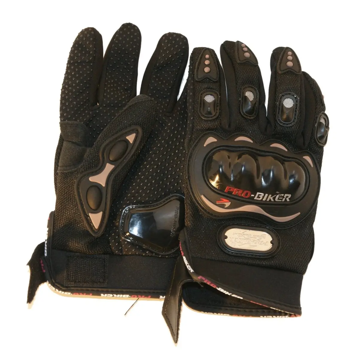 Motorcycle Sport Racing Gloves Xl Black 1