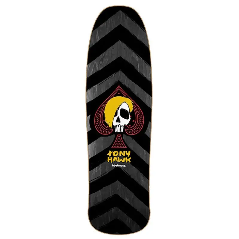 Birdhouse 9.375" Tony Hawk Mcsqueeb Shaped Skateboard Deck 1