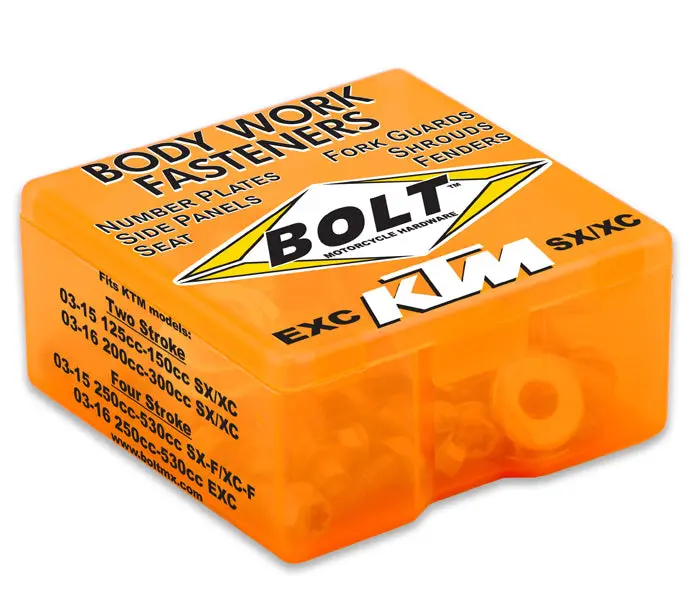Bolt - Full Plastic Fastener Kit (Ktm) 1