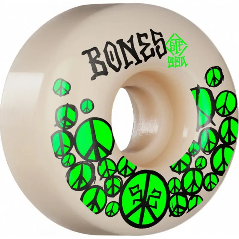 Bones 52Mm 99A Stf Peace V1 Standard Skateboard Wheels 4Pk 1