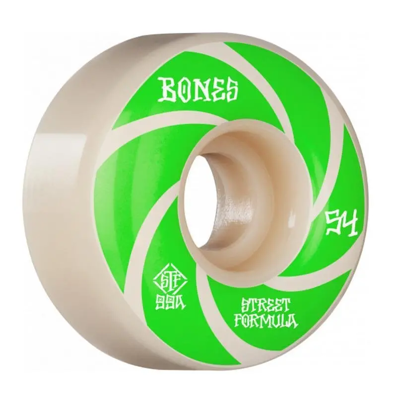 Bones 54Mm 99A Stf Patterns V1 Standard Skateboard Wheels 4Pk 1
