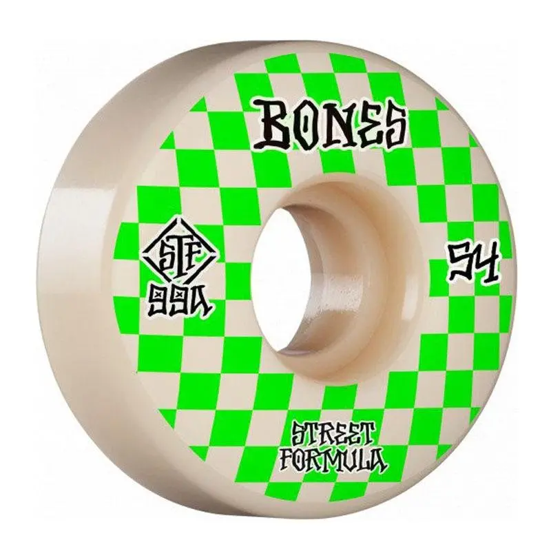 Bones 54Mm 99A Stf Patterns V3 Slims Skateboard Wheels 4Pk 1
