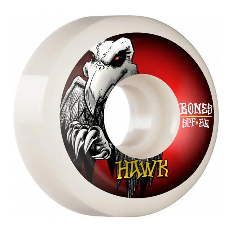 Bones 60Mm 84B Pro Spf Hawk Falcon Ii P5 Sidecut Skateboard Wheels 4Pk 1