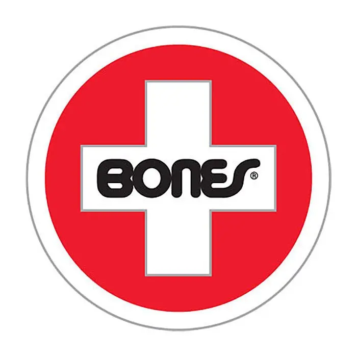 Bones® Bearings Swiss Round Sticker (Single) 1