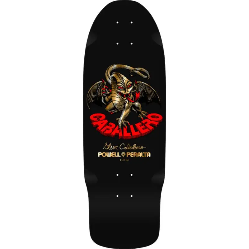 Powell Peralta Bones Brigade 10.09" X 29.69" Steve Caballero Dragon Skateboard Deck Reissue Series 16 1