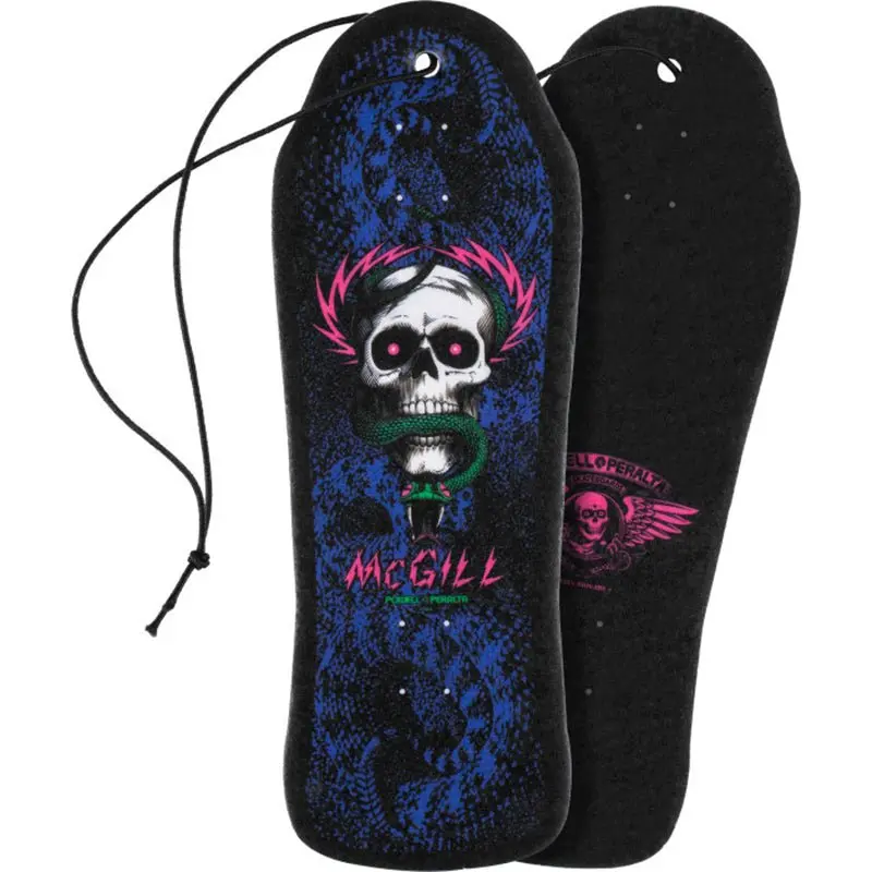 Bones Brigade Mike Mcgill Blacklight Series Air Freshener - Gardenia Scent 1