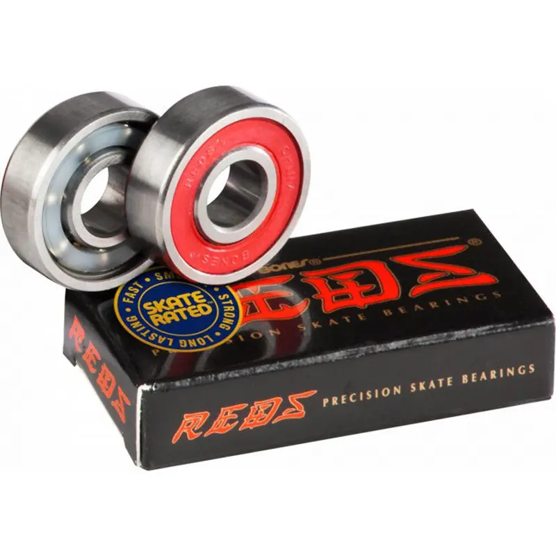 Bones® Reds® Skateboard Bearings (2 Pack) 1